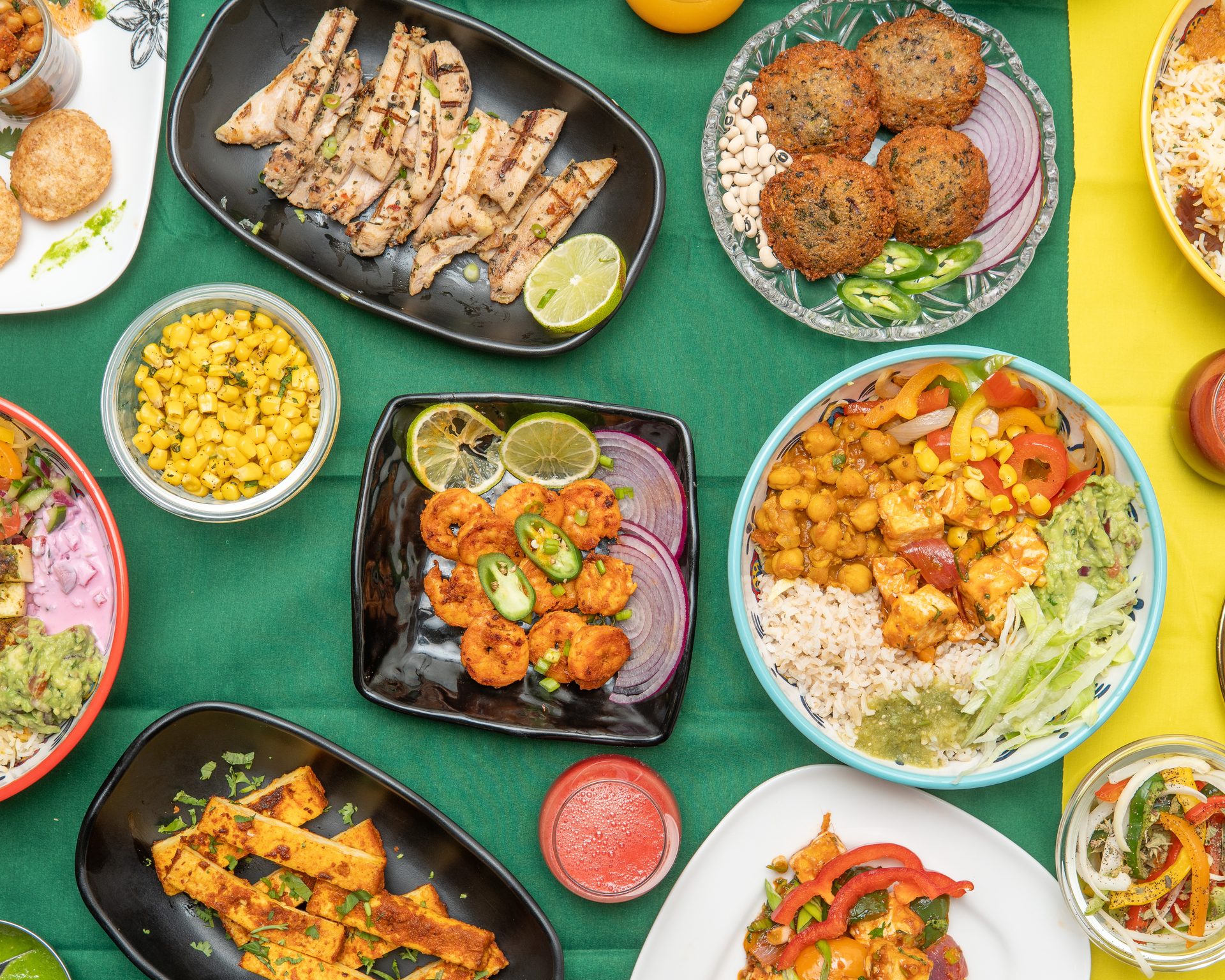 The full menu. The full deal.