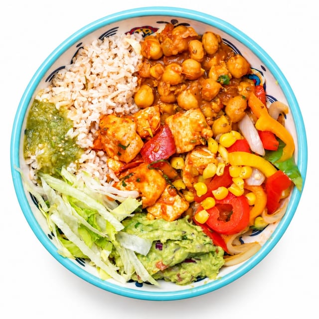 Tofu + Brown Rice.