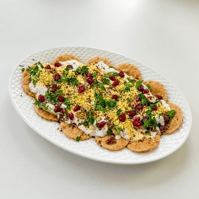 Dahi Papdi Chaat.