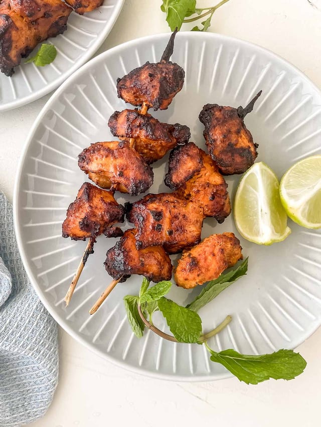 Tandoori Chicken + Biryani.