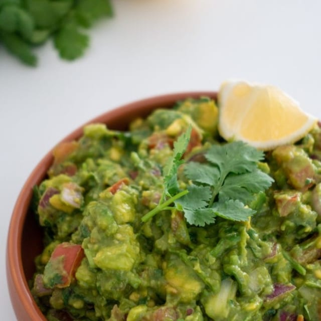 Chips & Guacamole (4 oz).