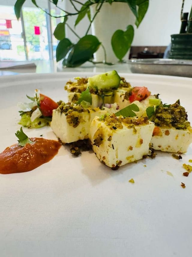 Thecha Paneer + Biryani.