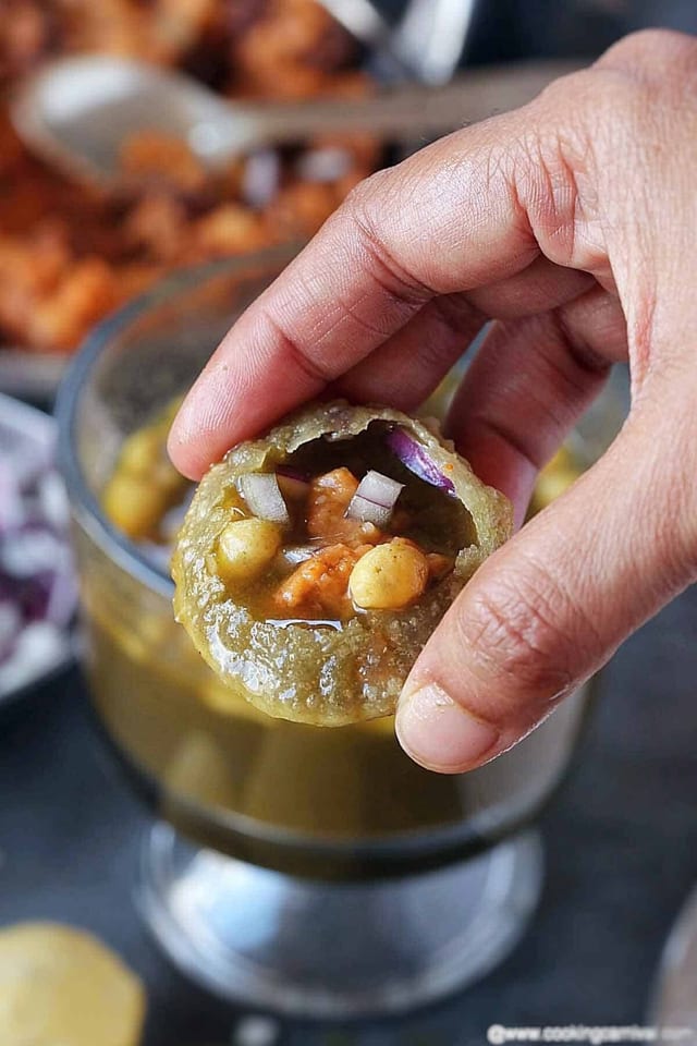 Pani Puri (8 pc).