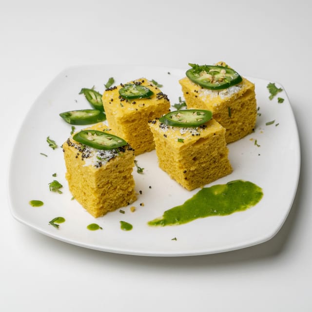 Khaman Dhokla.